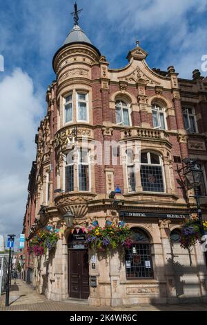 The Old Royal Pub in Church Street, centro di Birmingham, Regno Unito Foto Stock