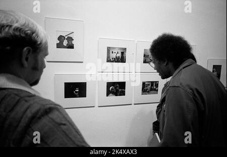 Mostra fotografica East 100th Street, Bruce Davidson, ICP Foto Stock