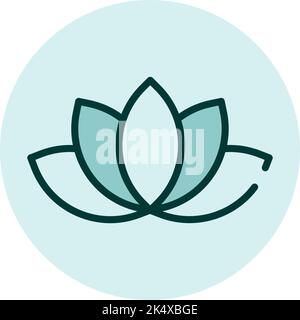 Trattamento benessere, illustrazione, vettore su sfondo bianco. Illustrazione Vettoriale
