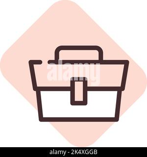 Posto vacante app, illustrazione, vettore su sfondo bianco. Illustrazione Vettoriale