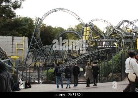 Parco dei divertimenti di Alton Towers Foto Stock