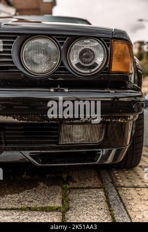 1990 BMW M5 a Newcastle Foto Stock