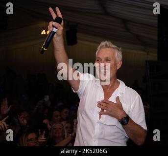 martin kemp sorridente dal vivo Foto Stock