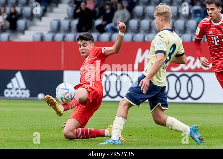 Calcio Bundesliga 1 U19 FC Bayern München vs TSG 1899 Hoffenheim Foto Stock