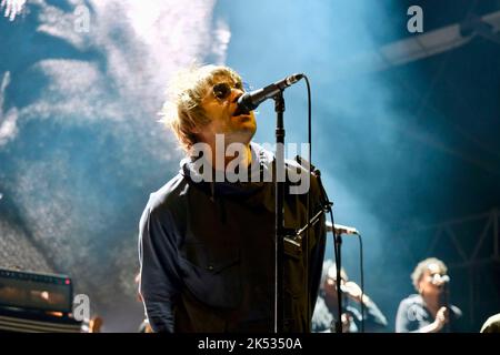 Francia, Cote d'Or, Digione, Combe a la Serpent Park, VYV Festival, Liam Gallagher concerto (ex Oasis) Foto Stock