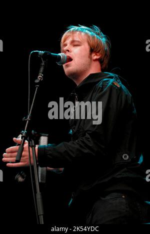 James Skelly - The Coral, V2007, Hylands Park, Chelmsford, Essex, Regno Unito - 18 agosto 2007 Foto Stock