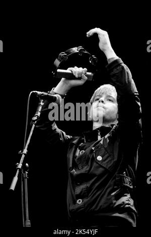 James Skelly - The Coral, V2007, Hylands Park, Chelmsford, Essex, Regno Unito - 18 agosto 2007 Foto Stock