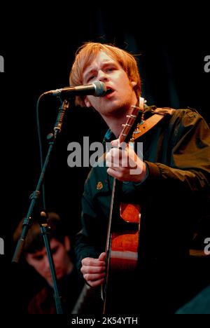 James Skelly - The Coral, V2007, Hylands Park, Chelmsford, Essex, Regno Unito - 18 agosto 2007 Foto Stock