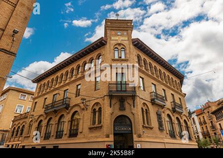 Ufficio postale a Huesca, in provincia di Aragona, Spagna Foto Stock