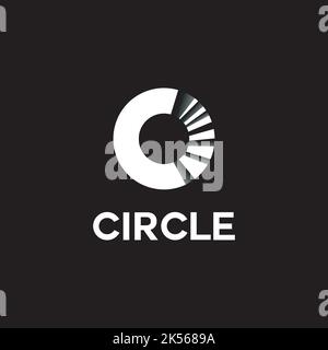circle / esclusivo logo design ispirazione Illustrazione Vettoriale