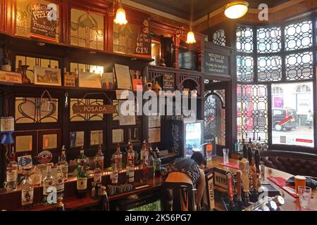 The Posada bar, 48 Lichfield St, Wolverhampton, West midlands, Inghilterra, REGNO UNITO, WV1 1DG Foto Stock