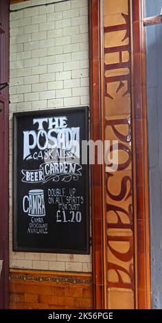 The Posada bar, 48 Lichfield St, Wolverhampton, West midlands, Inghilterra, REGNO UNITO, WV1 1DG Foto Stock