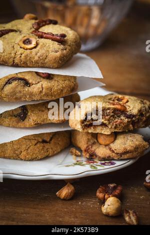 Francia, Parigi, ristorante Télumée, biscotti fatti a casa Foto Stock