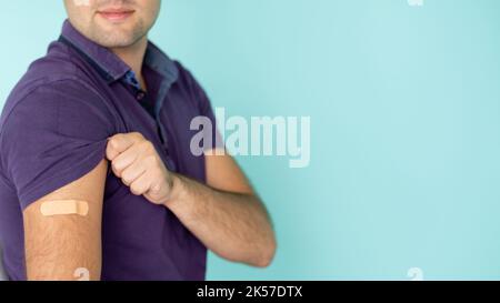 dipendenza da nicotina uomo casuale vita sana Foto Stock