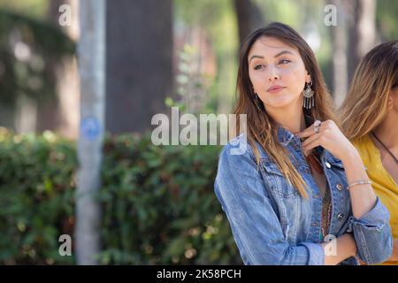 Roma, Italia. 06th Ott 2022. L'attrice italiana Federica Pocaterra partecipa alla fotografia del film 'BRADO' alla Casa del Cinema di Roma (Foto di Matteo Nardone/Pacific Press) Credit: Pacific Press Media Production Corp./Alamy Live News Foto Stock