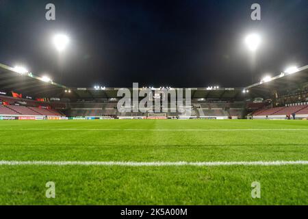 Herning, Danimarca. 06th Ott 2022. La MCH Arena è pronta per la partita della UEFA Europa League tra FC Midtjylland e Feyenoord a Herning. (Photo Credit: Gonzales Photo/Alamy Live News Foto Stock