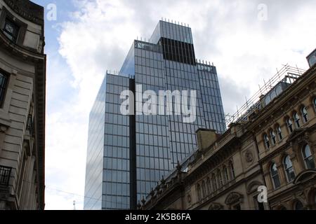 Una splendida vista del grattacielo 103 Colmore Row a Birmingham, Inghilterra. Foto Stock