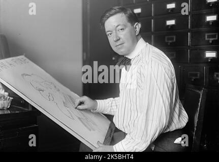 John Miller Baer, Rep. Dal North Dakota, 1917. Ingegnere STATUNITENSE, cartoonista, postmaster. Rappresentante 1917-1921. Foto Stock