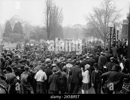 Boy Scouts, al Dipartimento di Agricoltura, 1917. Foto Stock