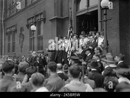 Boy Scouts, al Dipartimento di Agricoltura, 1917. Foto Stock