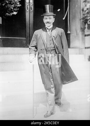 Dr. Carlos Manuel De Cespedes, Ambasciatore di Cuba, 1915. Foto Stock