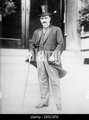 Dr. Carlos Manuel De Cespedes, Ambasciatore di Cuba, 1915. Foto Stock