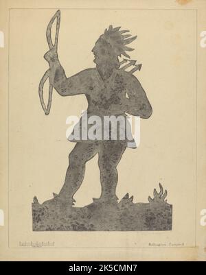 Indian Weather Vane, 1935/1942. Foto Stock