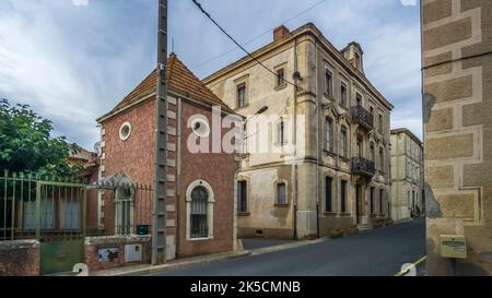 Villaggio strada in Bizanet. Foto Stock