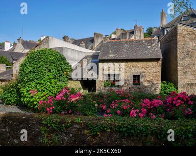 Colonia di artisti Pont-Aven, culla dell'impressionismo, Bretagna, Francia Foto Stock