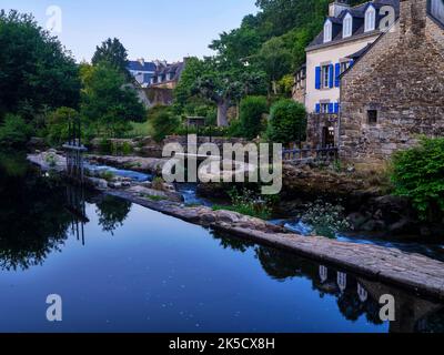 Colonia di artisti Pont-Aven, culla dell'impressionismo, Bretagna, Francia Foto Stock