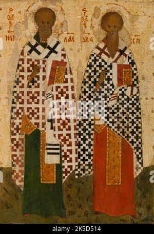 San Nicola e San Biagio, tra il 1500 e il 1600. Foto Stock