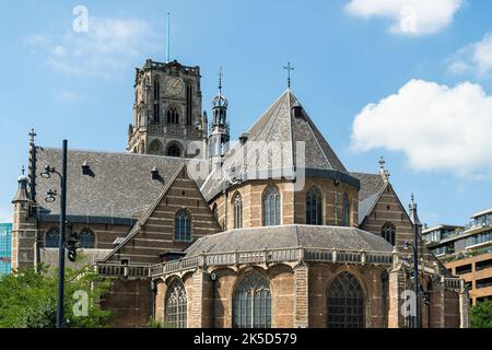 Olanda, Rotterdam, Laurenskerk, chiesa di Laurentius, la più antica chiesa conservata di Rotterdam Foto Stock