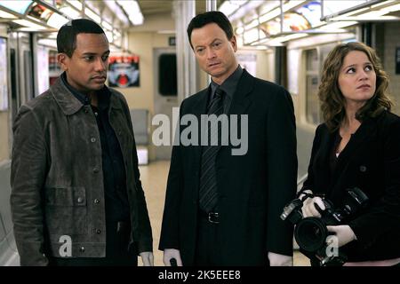 HARPER,SINISE,BELKNAP, CSI: NY, 2004 Foto Stock