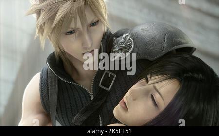 STRIFE,LOCKHEART, FINAL FANTASY VII: L'AVVENTO DEI BAMBINI, 2004 Foto Stock