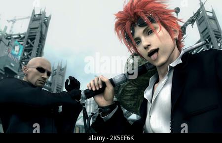 RUDE,RENO, FINAL FANTASY VII: BAMBINI DELL'AVVENTO, 2004 Foto Stock