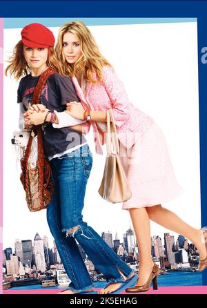 MARY-KATE OLSEN, Ashley Olsen, new york minuto, 2004 Foto Stock