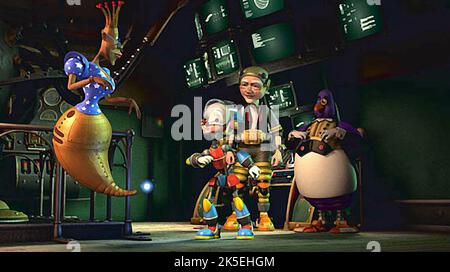 CYBERINA, PINOCCHIO, GEPPETTO, SPENCER, PINOCCHIO 3000, 2004 Foto Stock