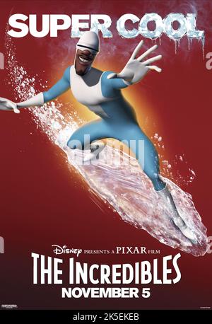 LUCIUS BEST AKA FROZONE, THE INCREDIBLES, 2004 Foto Stock