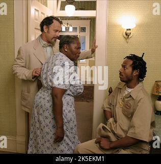 TOM HANKS, IRMA P. HALL, Marlon Wayans, il LADYKILLERS, 2004 Foto Stock