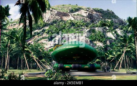 THUNDERBIRD 2 ON ISLAND, THUNDERBIRDS, 2004 Foto Stock