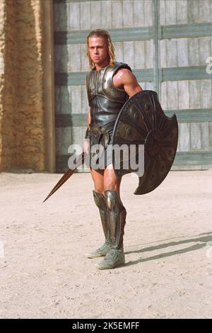 BRAD PITT, Troy, 2004 Foto Stock