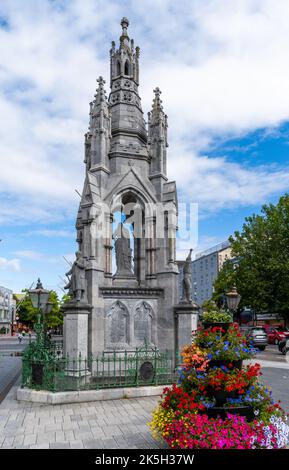 Cork, Irlanda - 16 agosto, 2022: Vista del monumento nazionale monumento storico commemorativo delle 1906 ribellioni nel centro di Cork Foto Stock