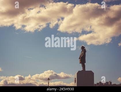 Memoriale militare sul Hoe a Plymouth, Devon Foto Stock