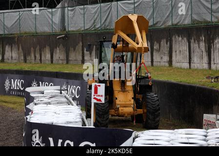 Suzuka, Giappone. 9th Ott 2022. Circuito atmosfera - un circuito trattore. Gran Premio del Giappone, domenica 9th ottobre 2022. Suzuka, Giappone. Credit: James Moy/Alamy Live News Foto Stock