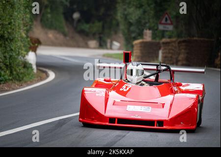 Gara automobilistica storica della Coppa Faro inb Pesaro Italia Foto Stock