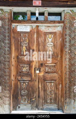 La moschea di Savsat Ilica Villaggio della provincia di Artvin Foto Stock
