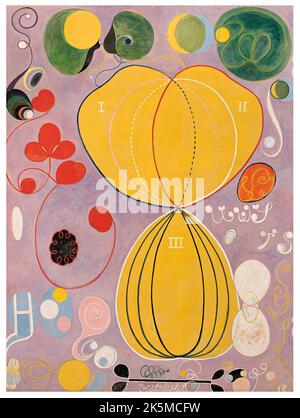 HILMA af Klint - i dieci più grandi n. 7 - età adulta - 1907 Foto Stock