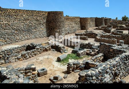 Rimane l'antico forte una volta conosciuto come Kharash Palace Fayd Hail Provincia Arabia Saudita Foto Stock