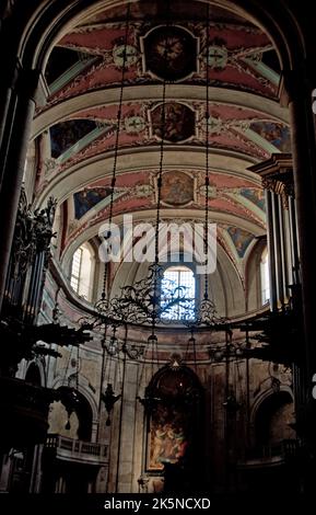 Abse, Basilica di Santa Maria Maior. Se Patriarcal de Lisboa, Seculo 12 (2 .a metade), Lisbona, Portogallo, Cattedrale Patriarcale di Santa Maria maggiore, Lisb Foto Stock