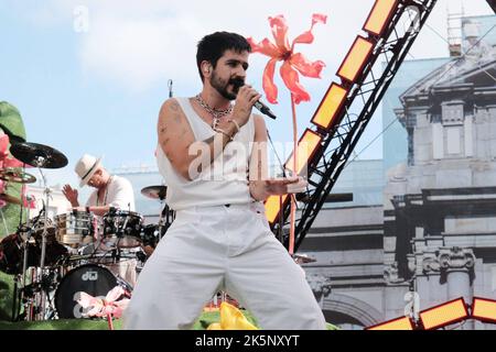 Madrid, Spagna. 09th Ott 2022. Concerto del cantante Camilo a Madrid. 9 ottobre 2022 Credit: CORDON PRESS/Alamy Live News Foto Stock